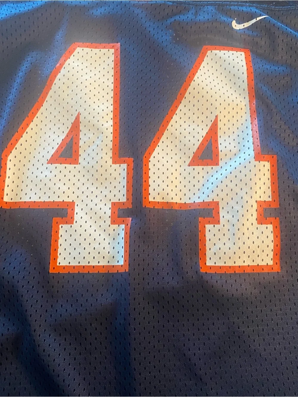 Nike Syracuse University Orange #44 Jim Brown Football Jersey womens size Large